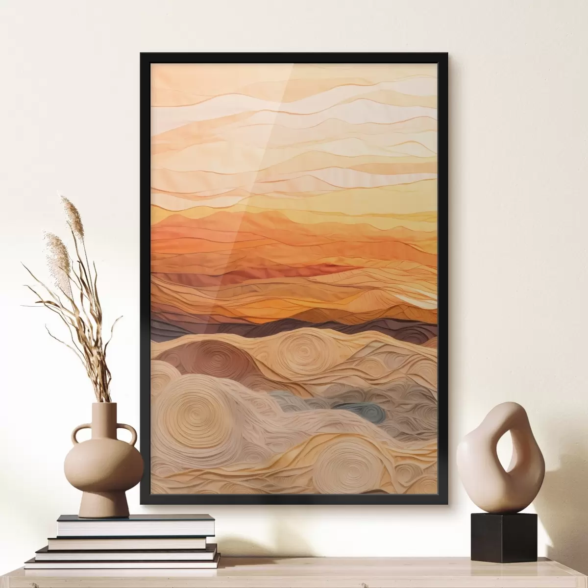 Poster Wüste Harmonie f43585
