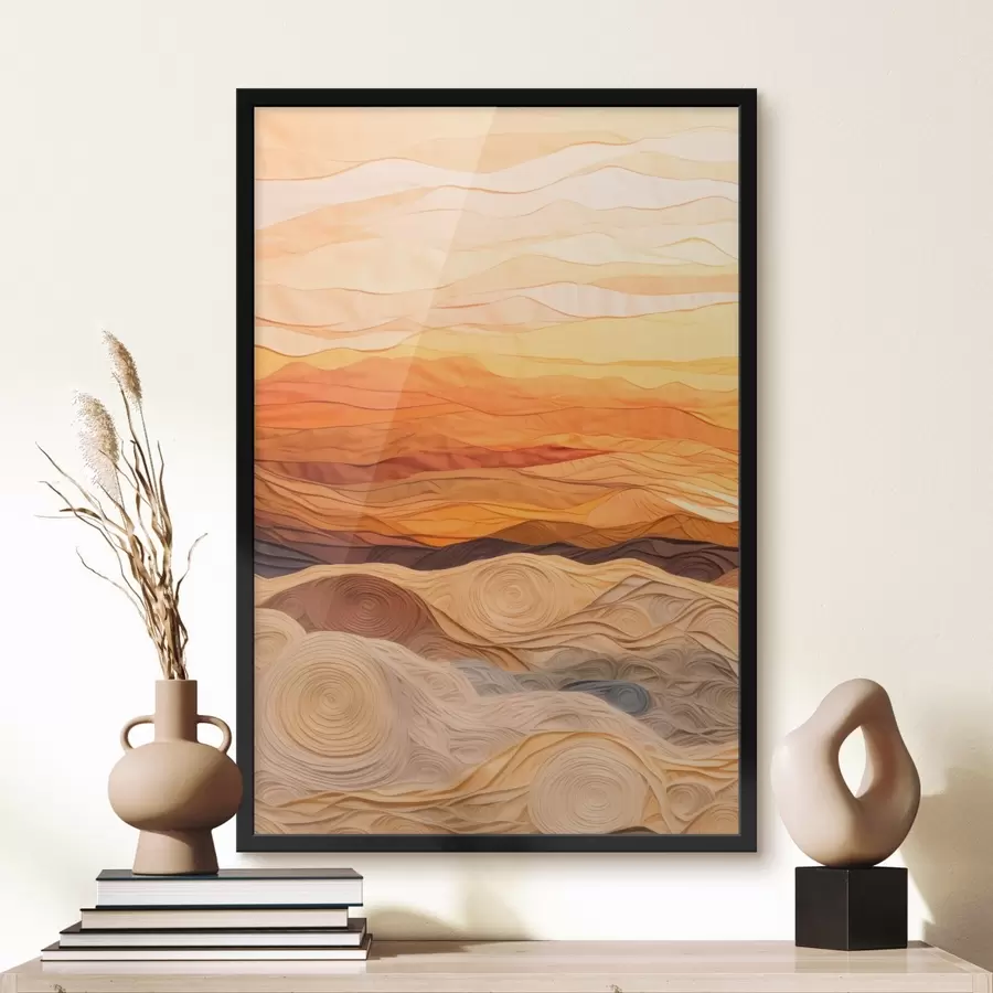 Fototapete Wüste Harmonie f43585