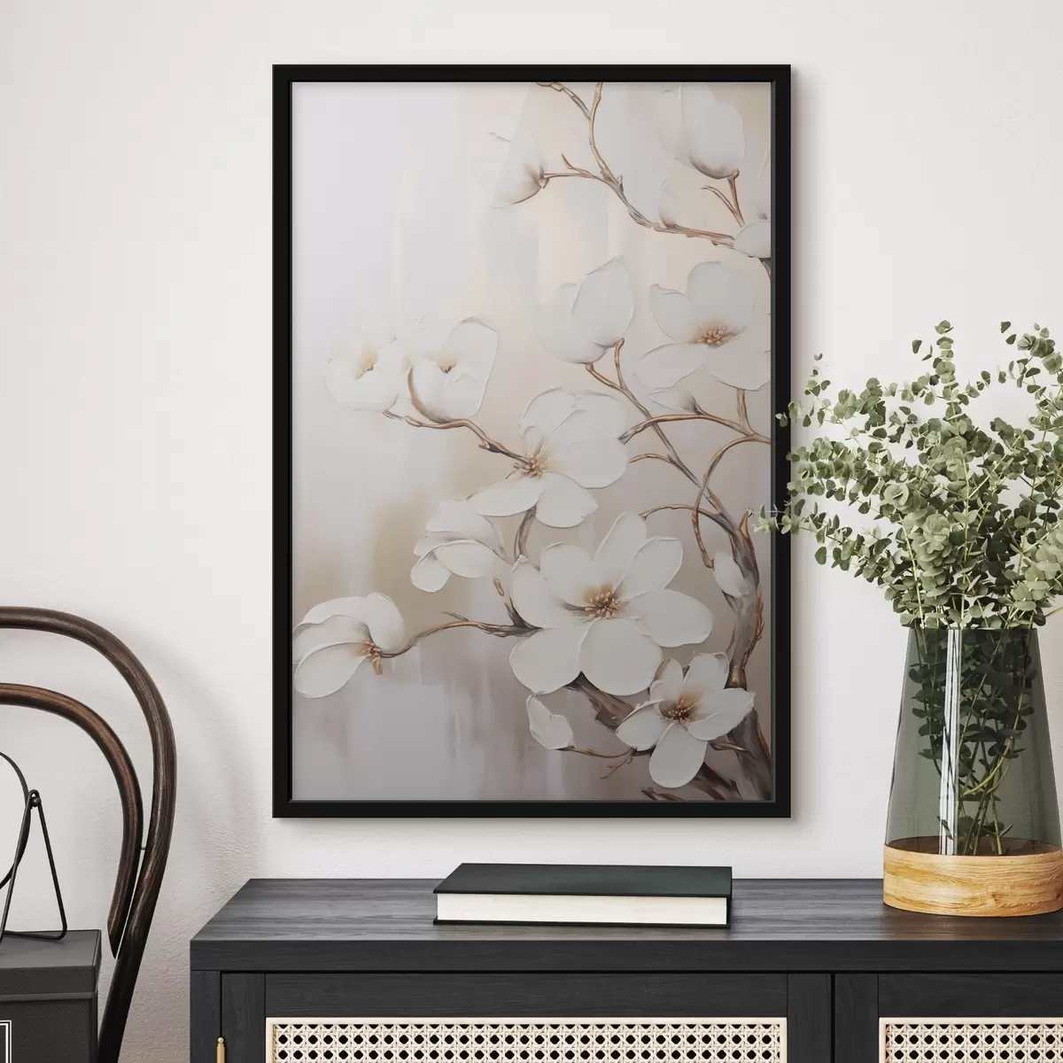 Poster Zarte Blüten f43560