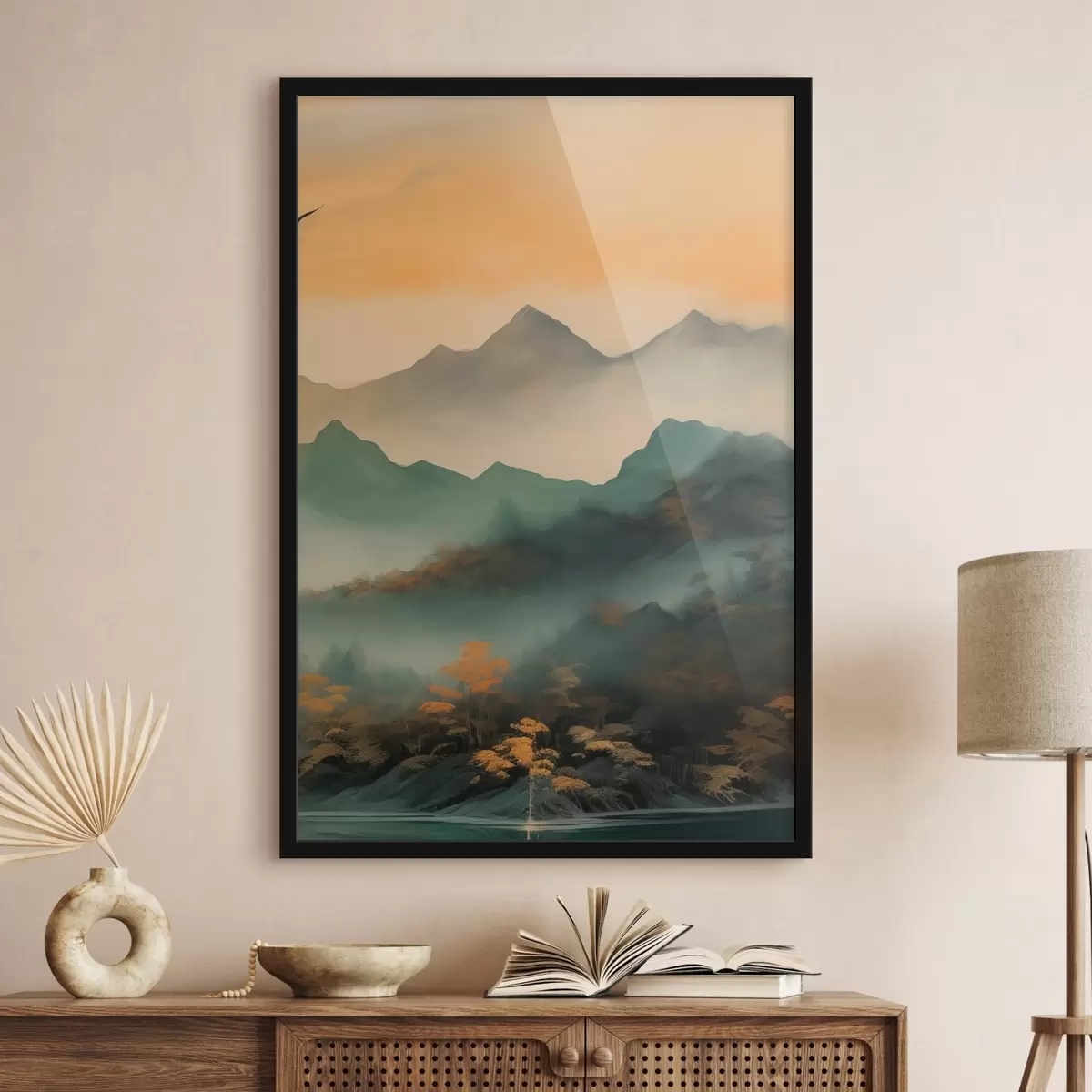 Poster Gelassene Höhen f43590