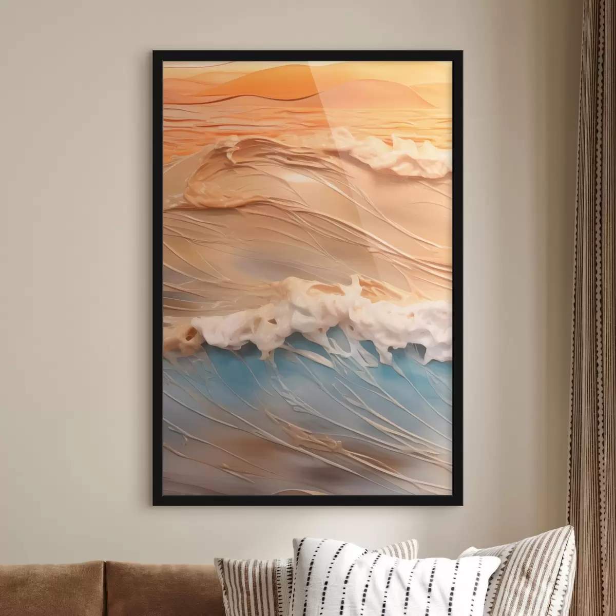 Poster Wellen der Gelassenheit f43591