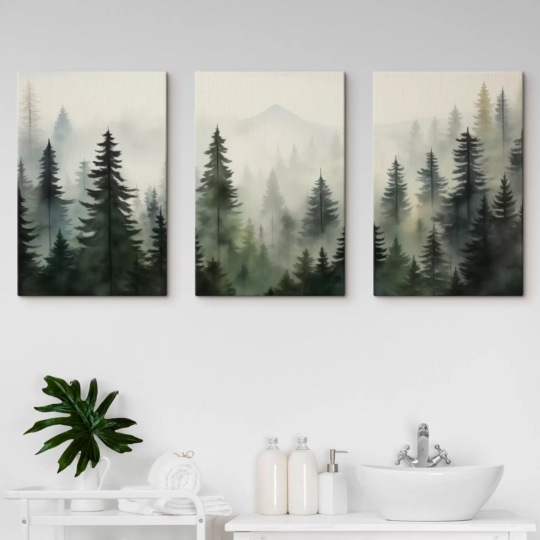 Wandbilder Waldlandschaft m00431