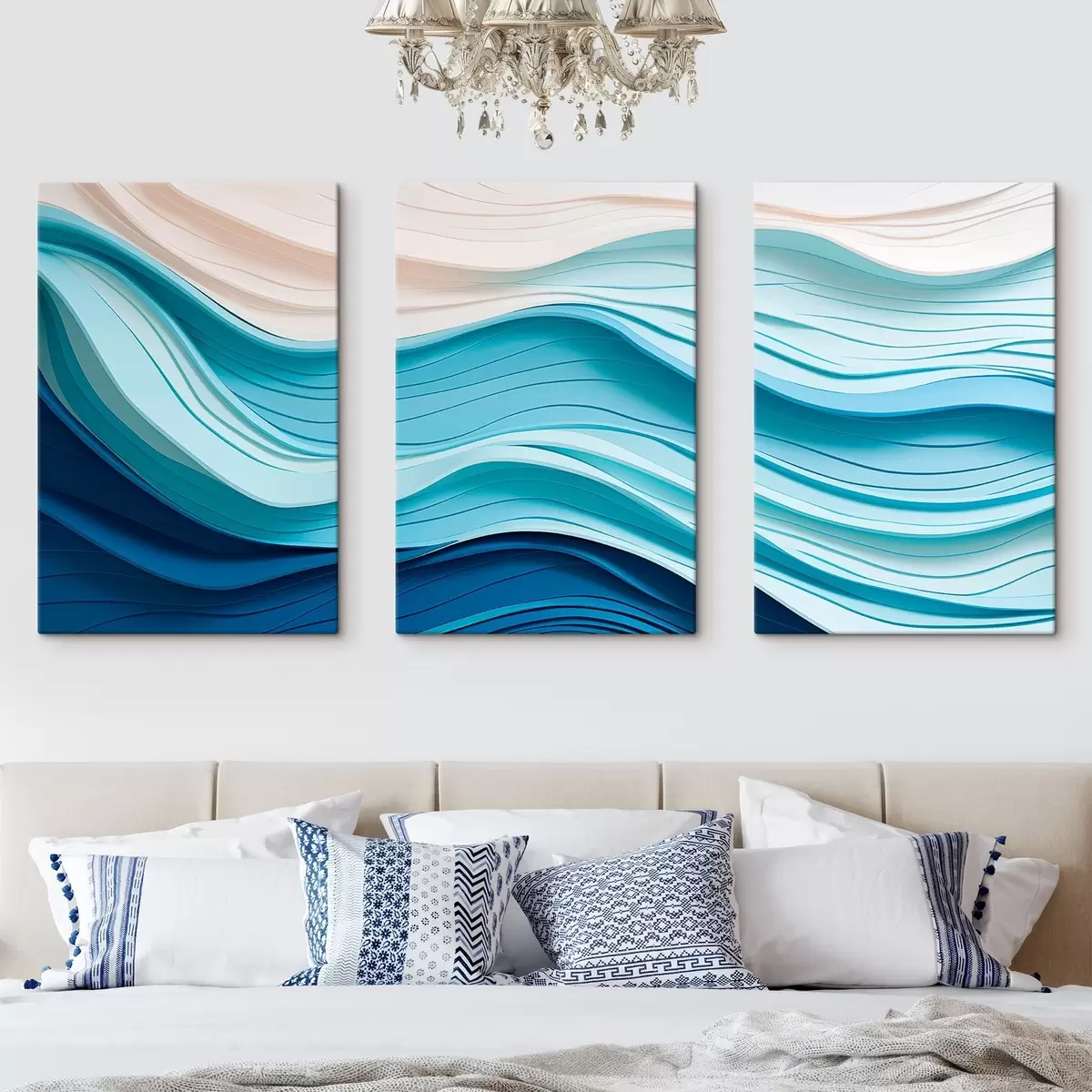 Wandbilder Leichtigkeit der Wellen m00434