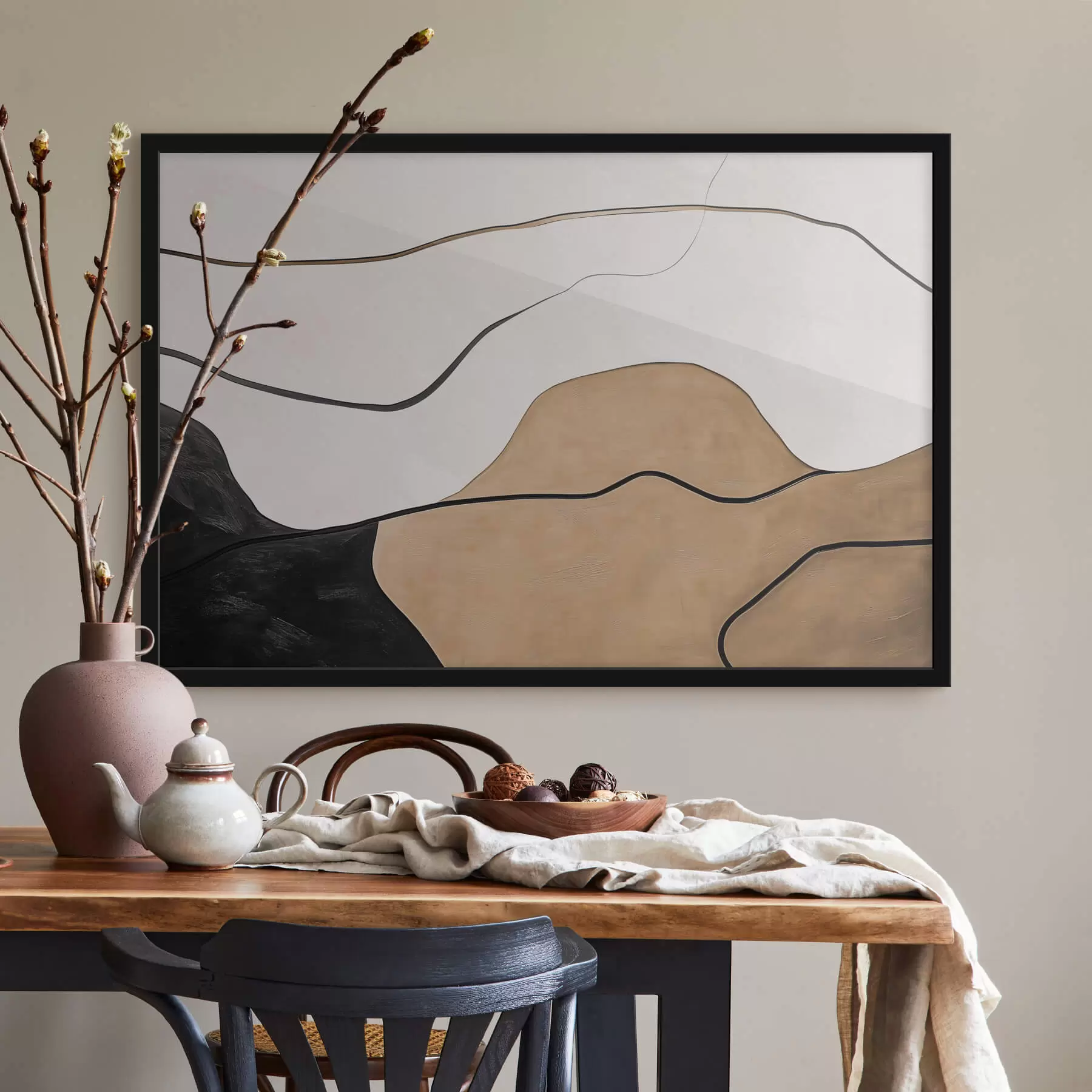 Fototapete Abstraktion mit Texturimitation f42998