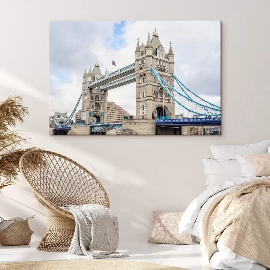 Wandbilder Blick auf die Brücke s43919