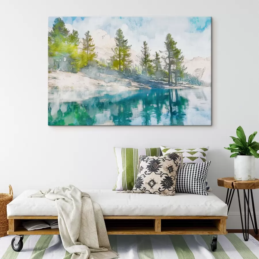 Wandbilder Seeufer s43924