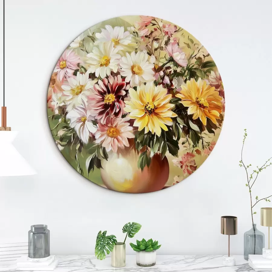 Wandbilder Blumenstrauß mit schönen Blumen r43908