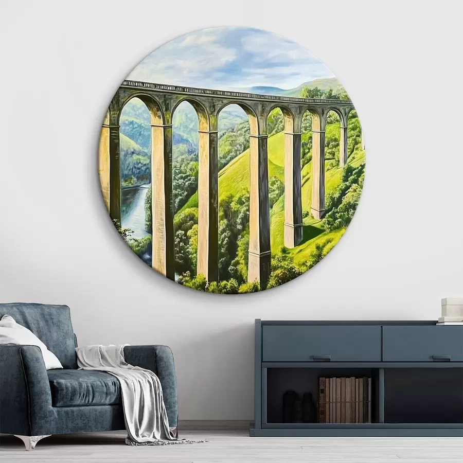 Wandbilder Alte Brücke in den Bergen r43920