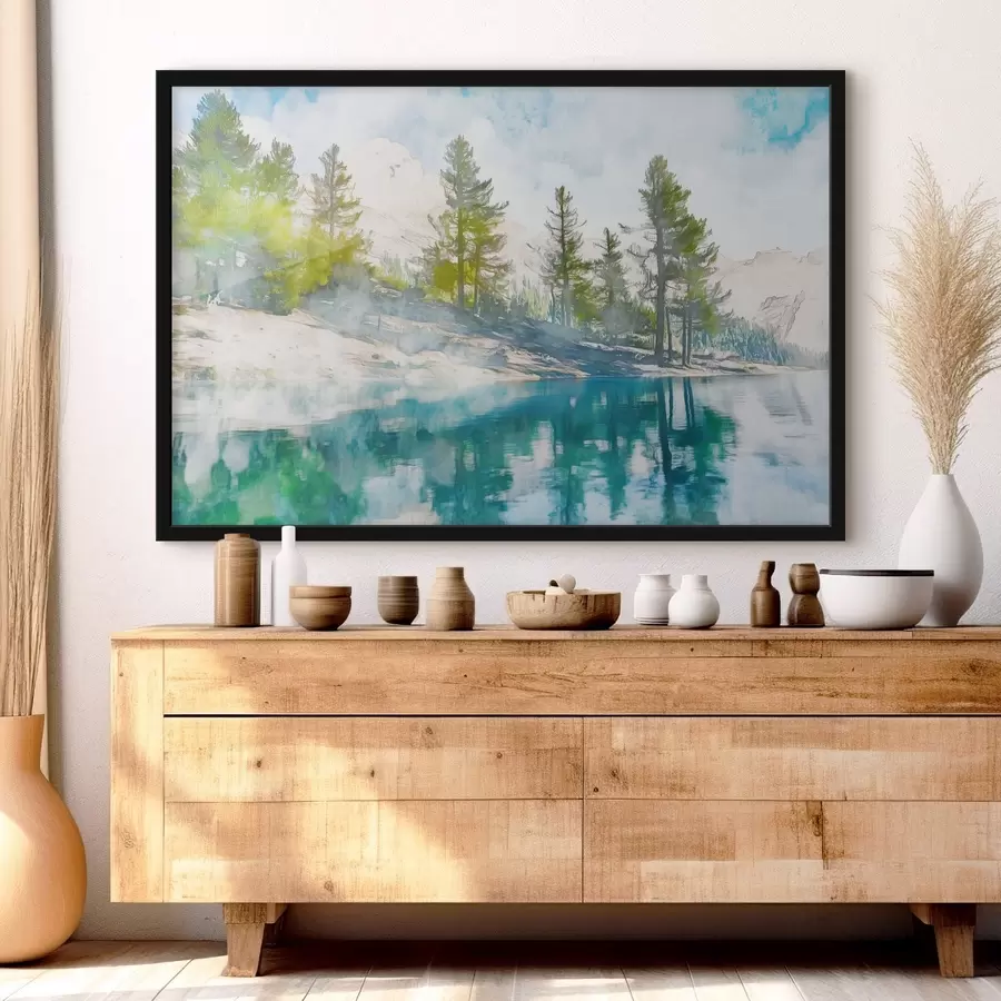 Fototapete Seeufer f43924