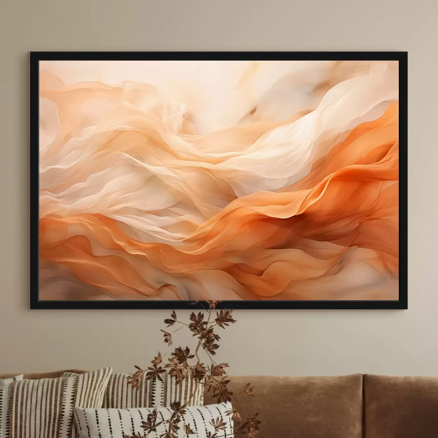 Fototapete Abstrakte Malerei im Aquarellstil f43474