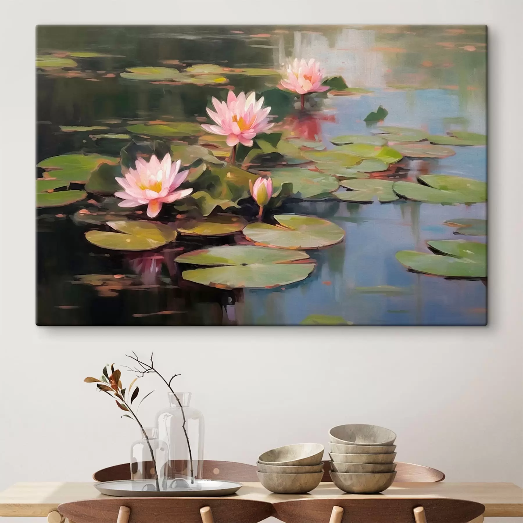 Wandbilder Seerosen s43220