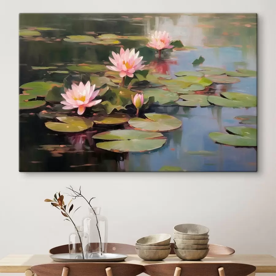 Wandbilder Seerosen s43220