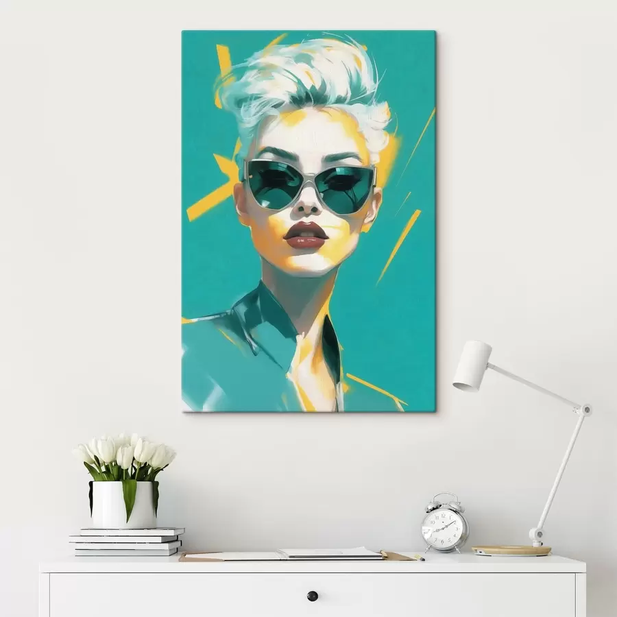 Wandbilder Modemädchen s43480