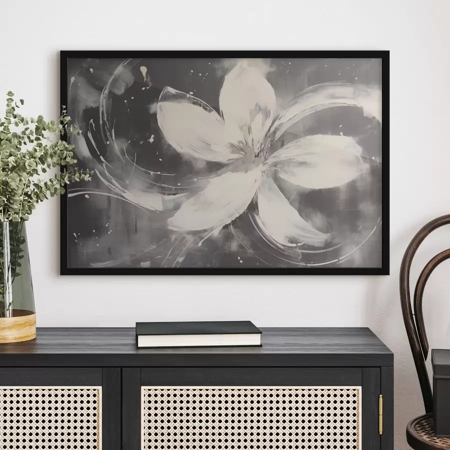 Fototapete Große abstrakte Blume f43222