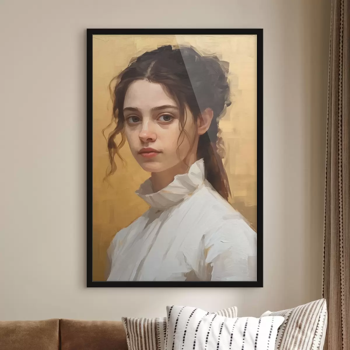 Poster Mysteriöses Mädchen f43253