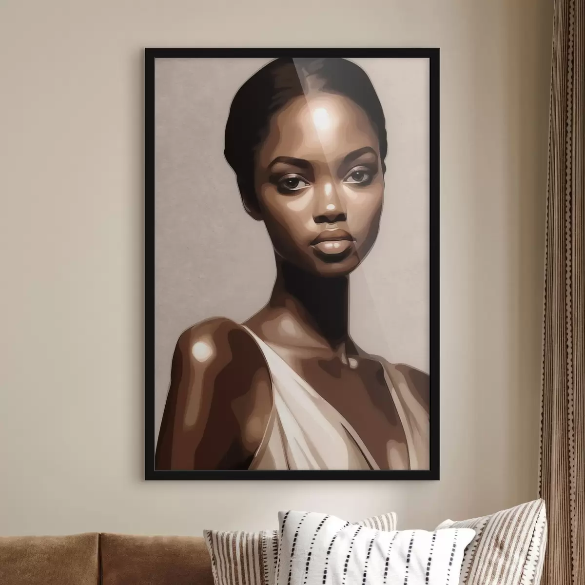 Poster Mädchenmodell f43478