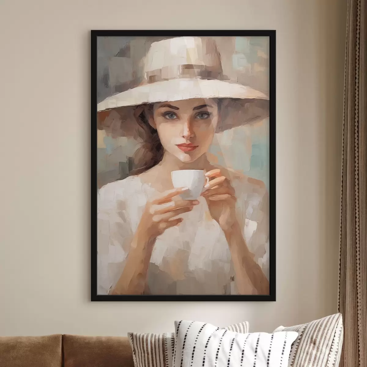 Poster Mädchen Jahrgang f43938