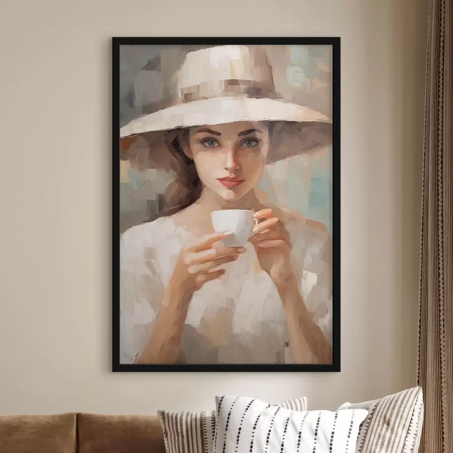 Fototapete Mädchen Jahrgang f43938