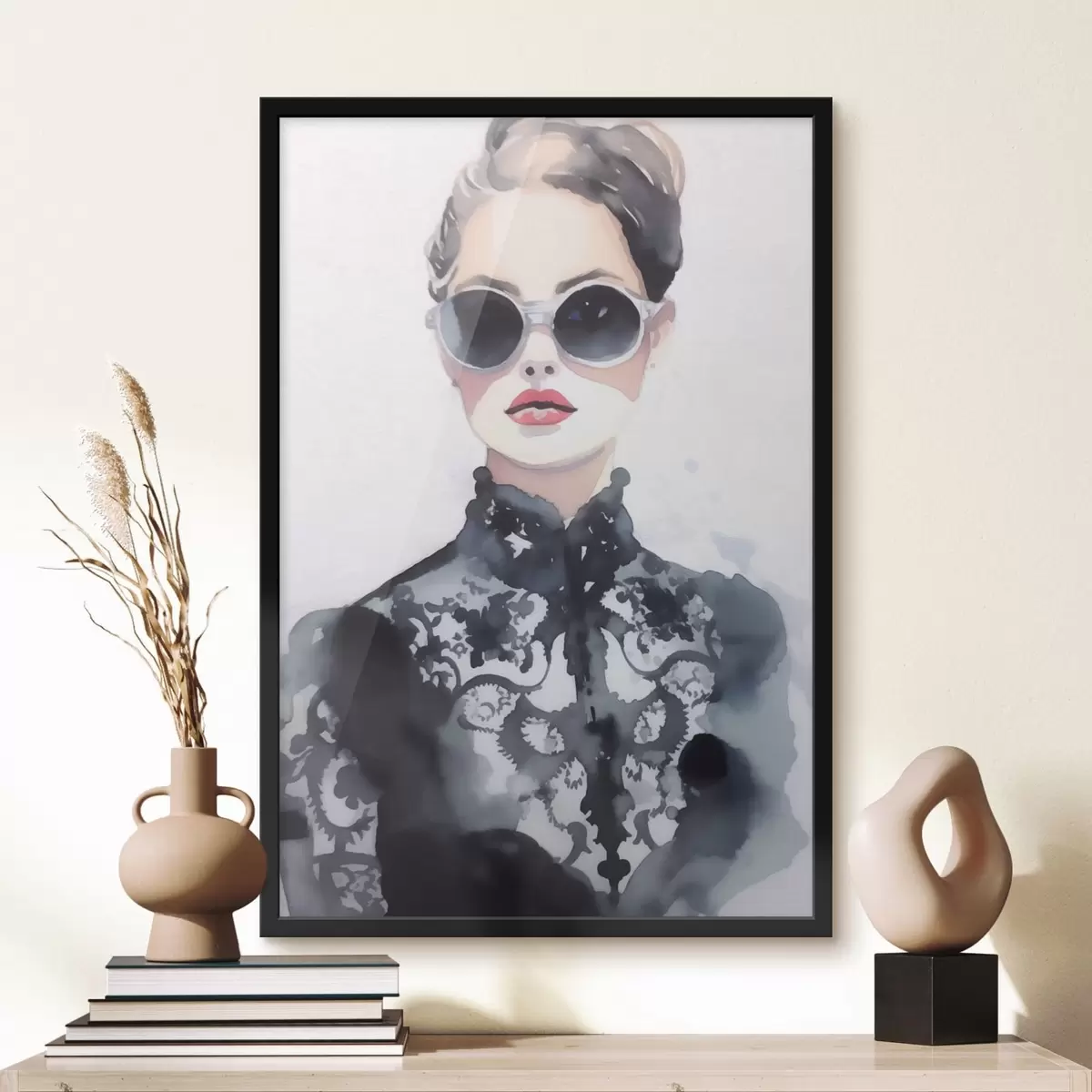 Poster Modemädchen f43481