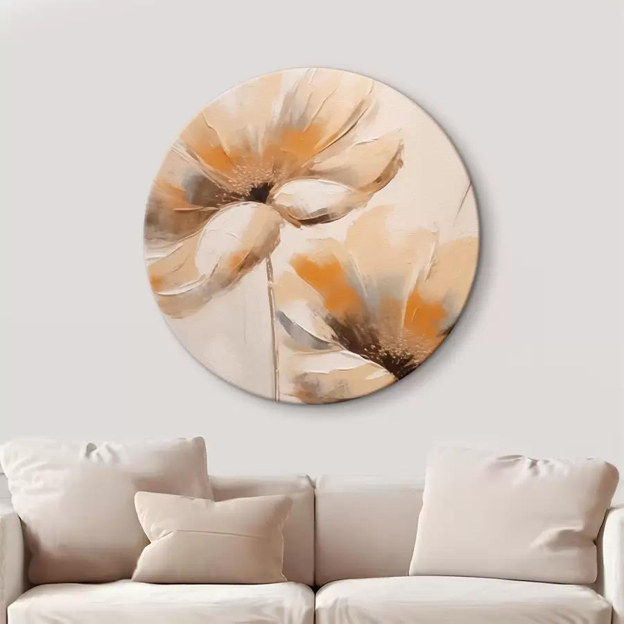 Wandbilder Stilvolle Blumen r43235