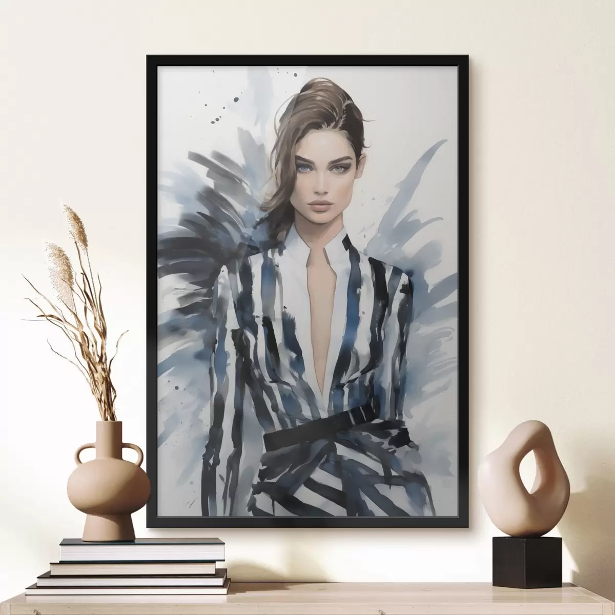 Poster Stylische Mädchen-Modenschau f43491