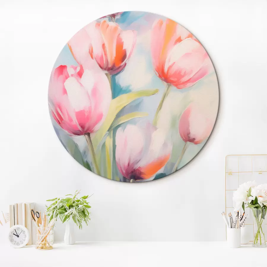 Wandbilder Tulpenblüten r43477