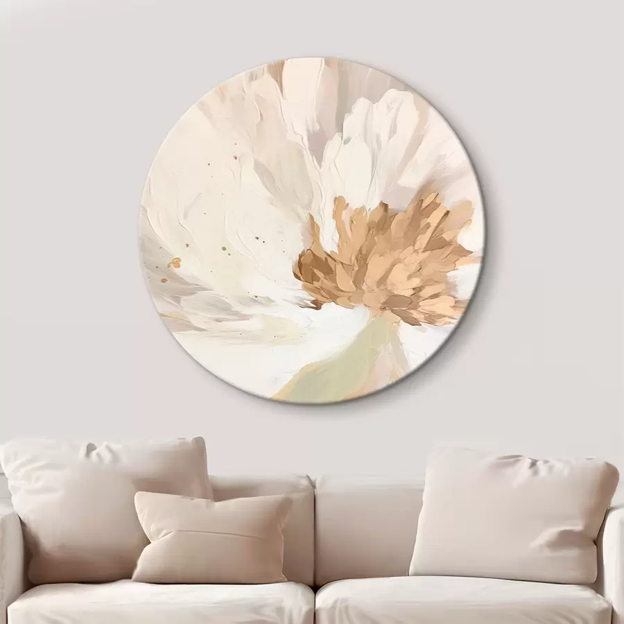 Wandbilder weiße Blume r43244