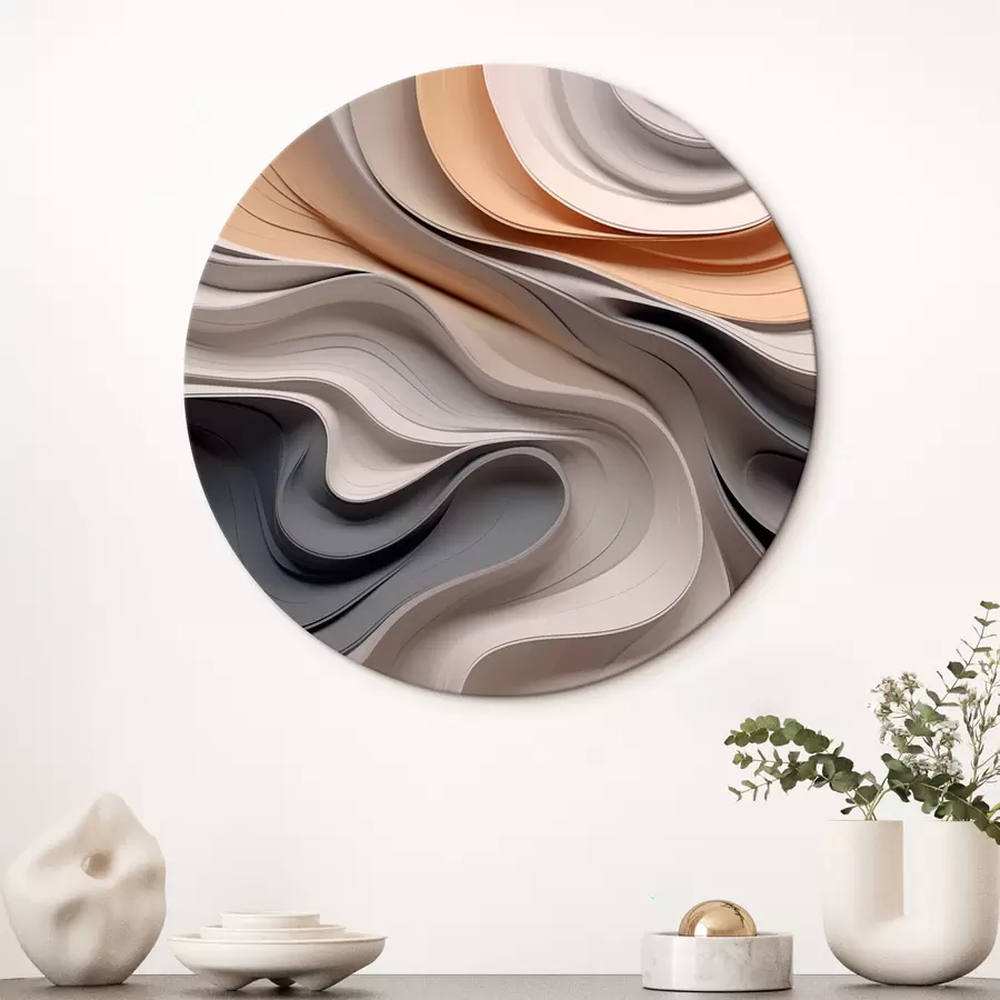 Wandbilder Stilvolle Wellenabstraktion r43234