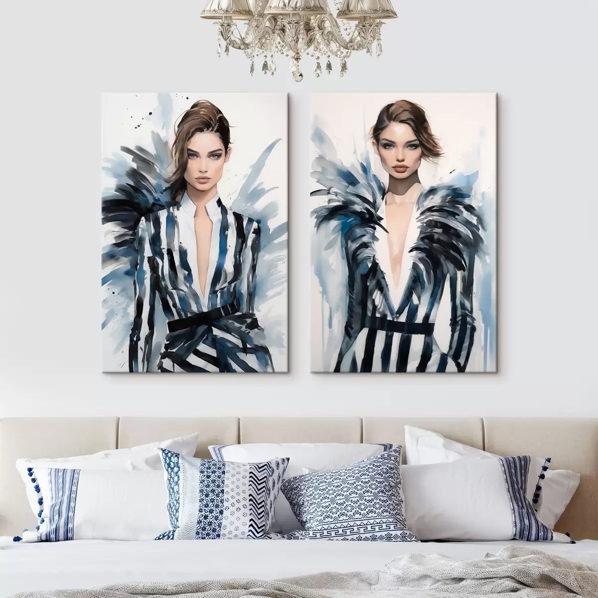 Wandbilder Stylische Mädchenmodelle m00439