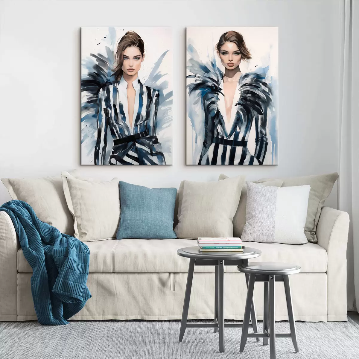 Wandbilder Stylische Mädchenmodelle m00439