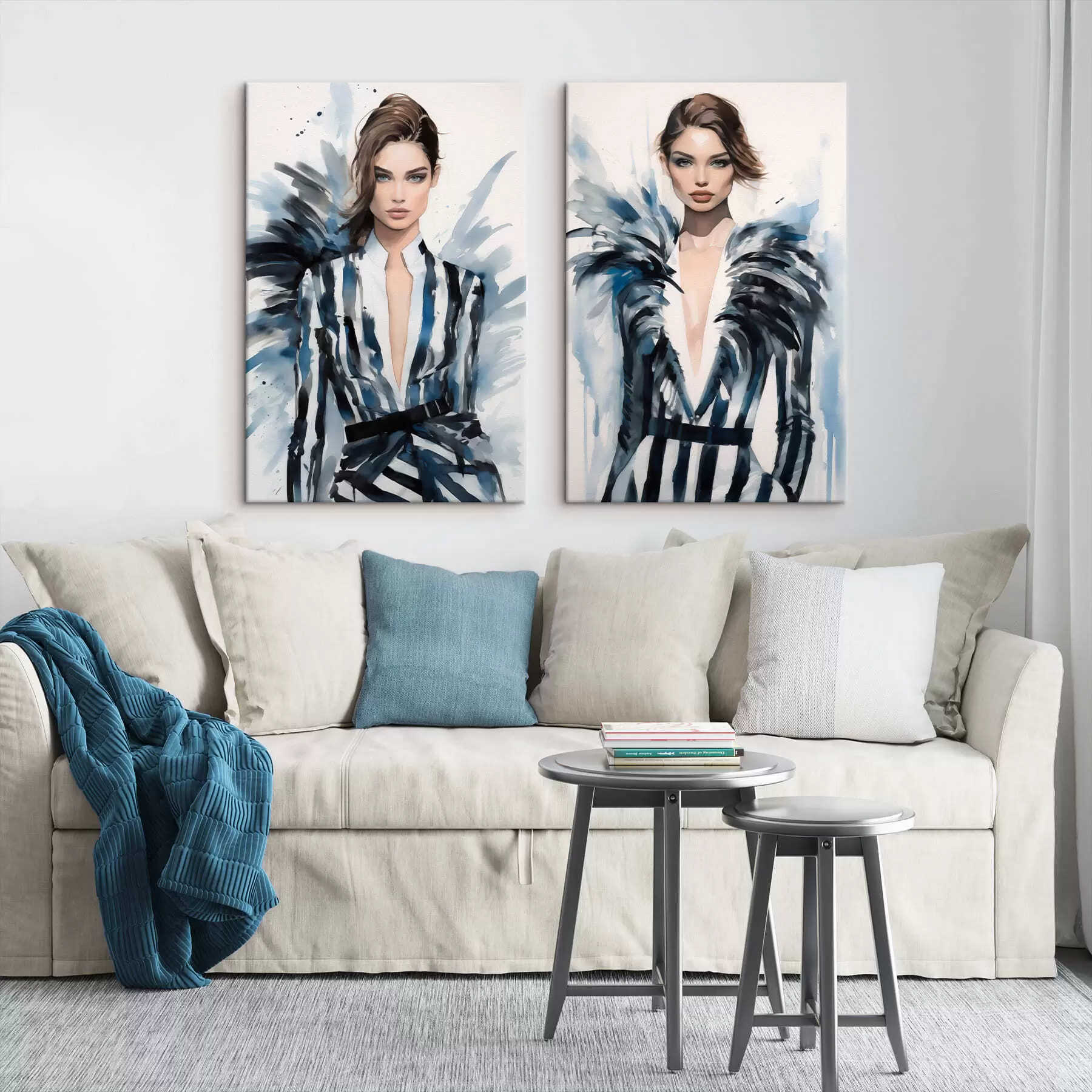 Wandbilder Stylische Mädchenmodelle m00439