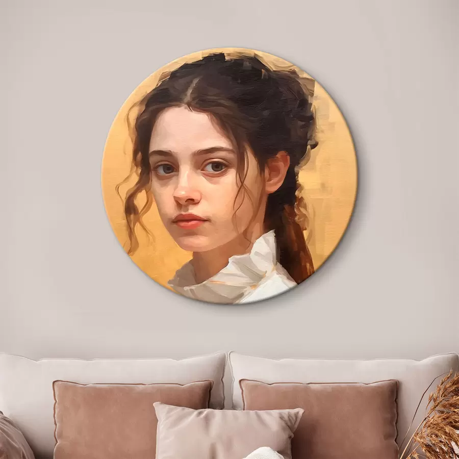 Wandbilder Mysteriöses Mädchen r43253