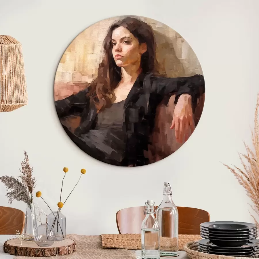 Wandbilder Mysteriöses Mädchen r43932