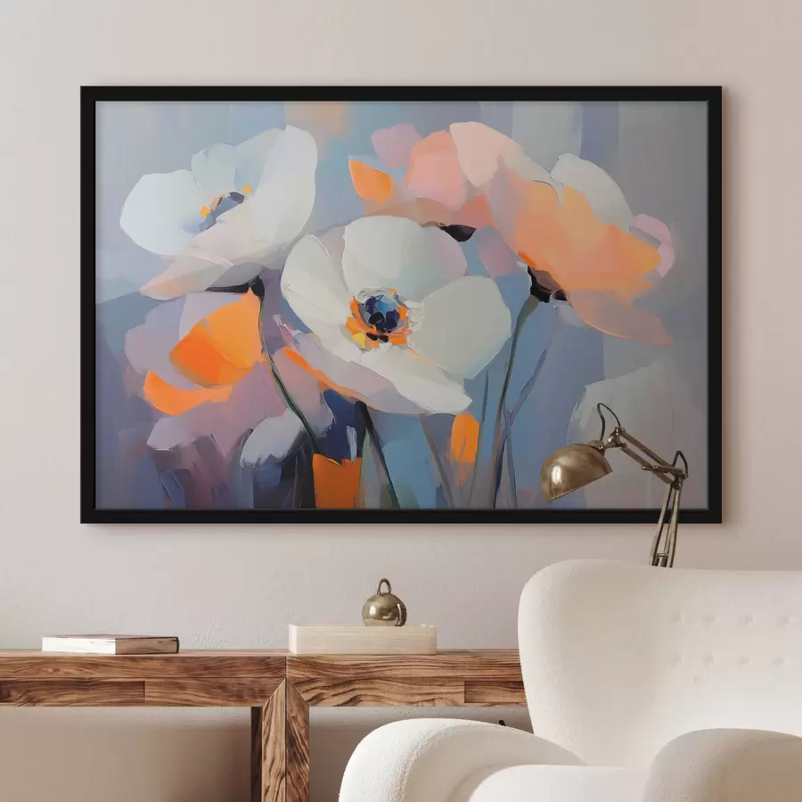Fototapete Abstrakte Blumen f42999