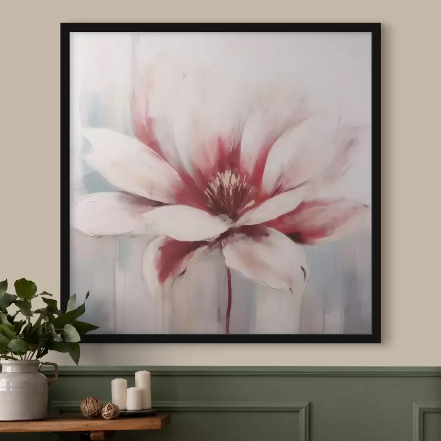 Fototapete Pinke Blume f43486