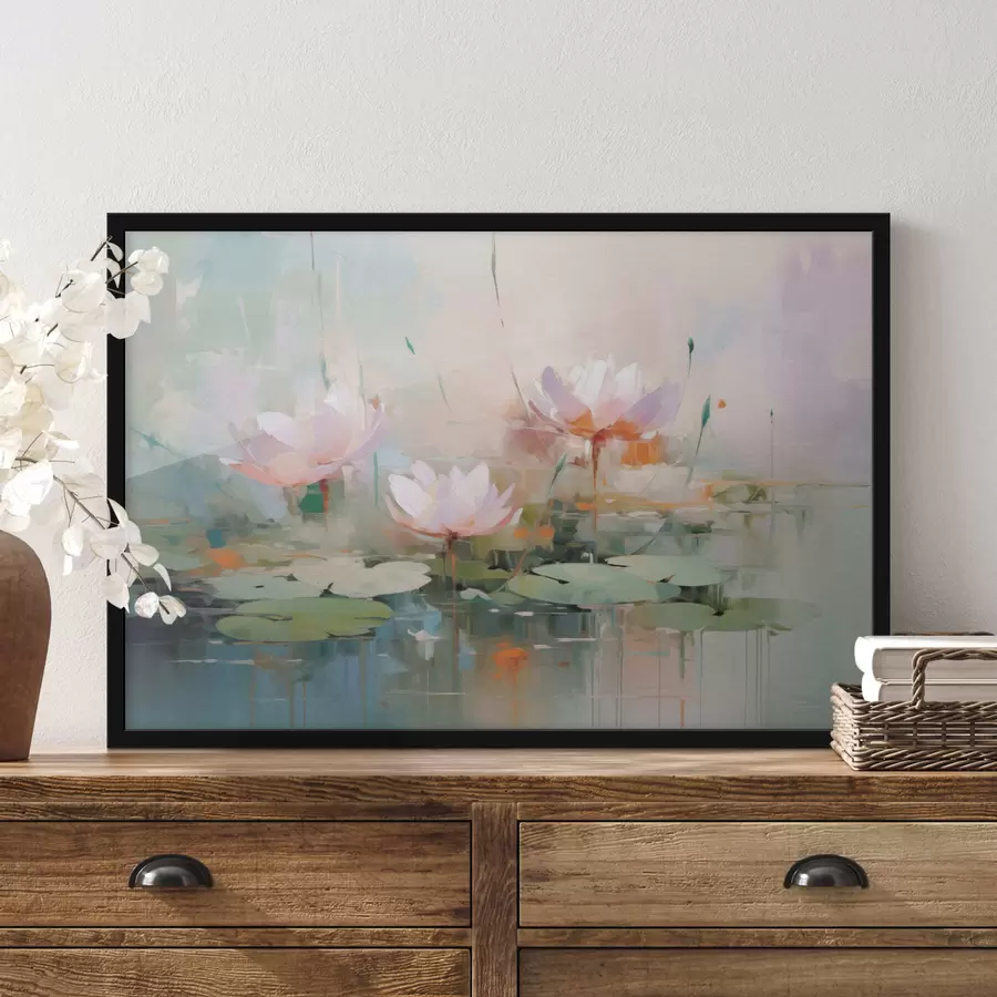 Fototapete Seerosen Seerosen f43214