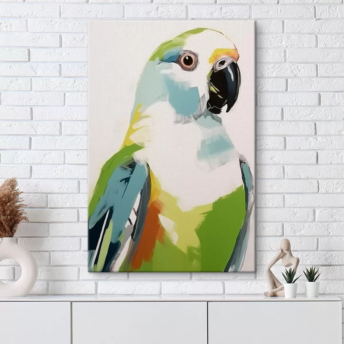 Wandbilder Tropischer Papagei s43931