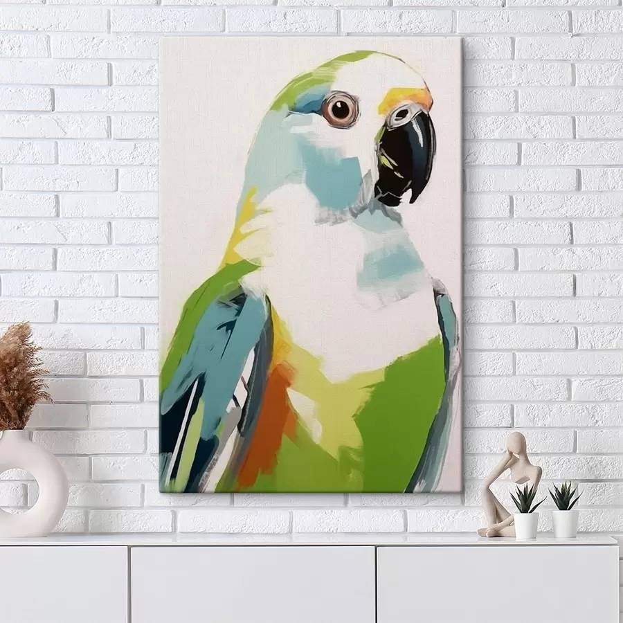 Wandbilder Tropischer Papagei s43931