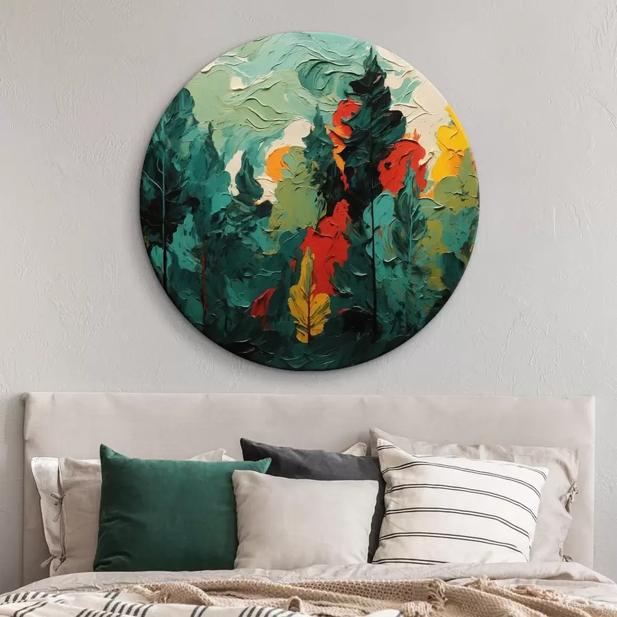 Wandbilder Schwarzwald im Stil der Ölmalerei r43444