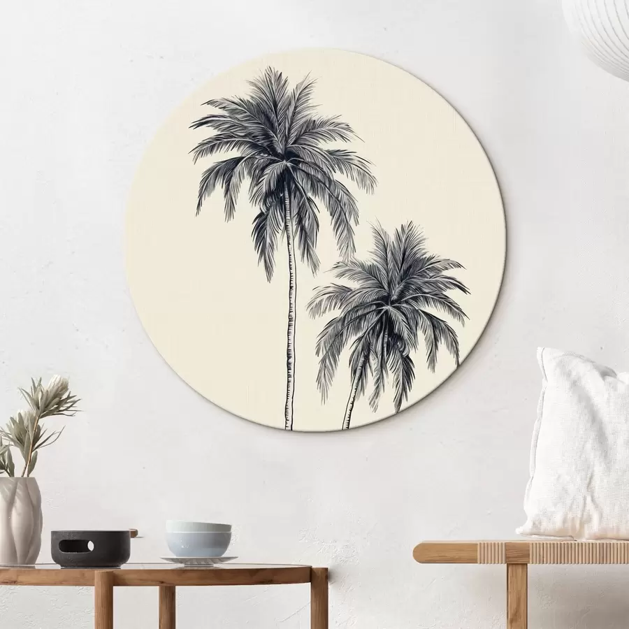 Wandbilder Palmen Minimalismus r43956