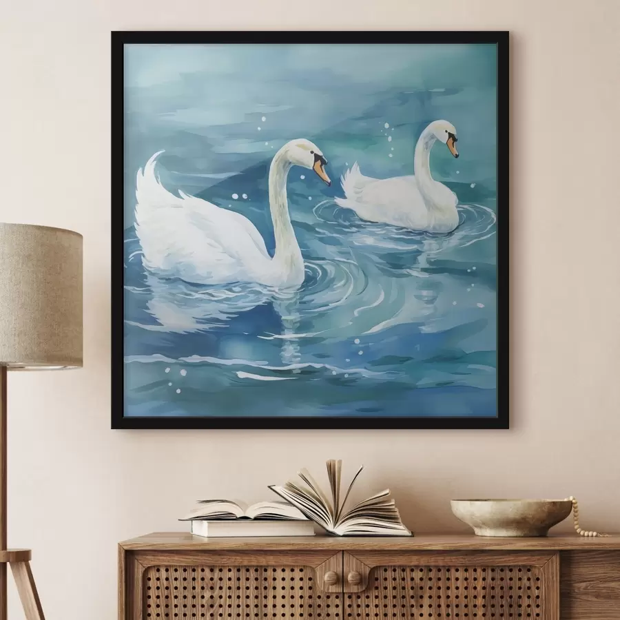 Fototapete Schwäne f43964