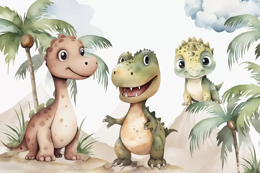Fototapete Dinosaurier w03675