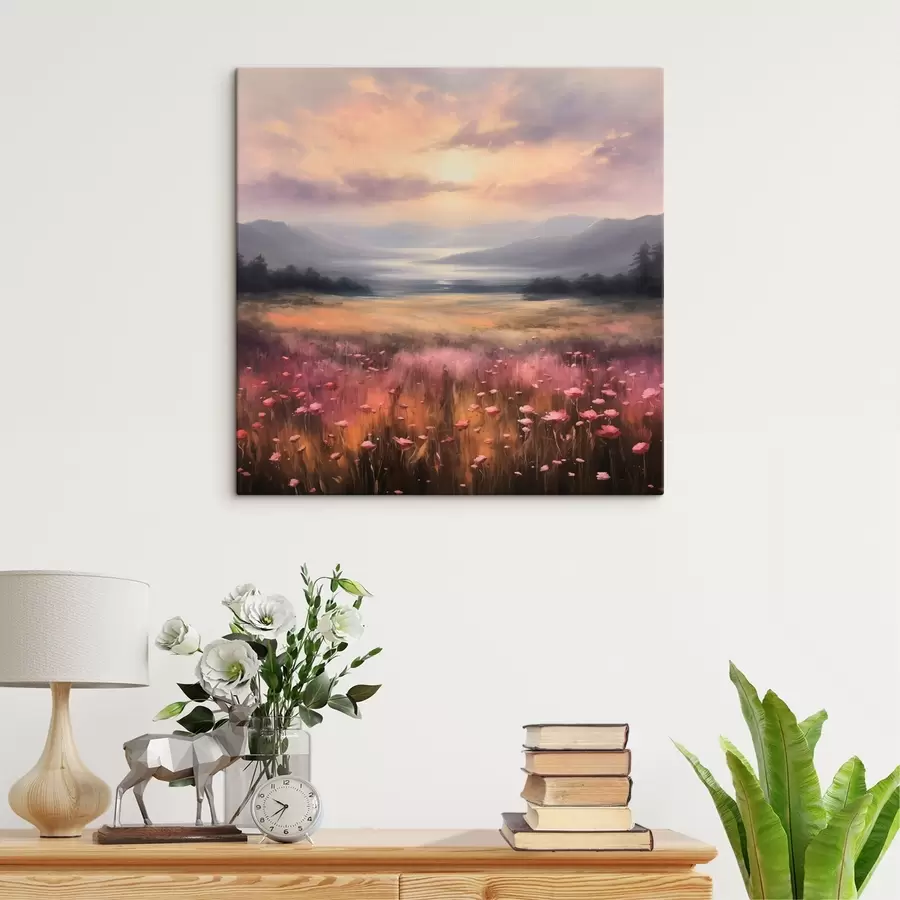 Fototapete Blumenfeld s43950