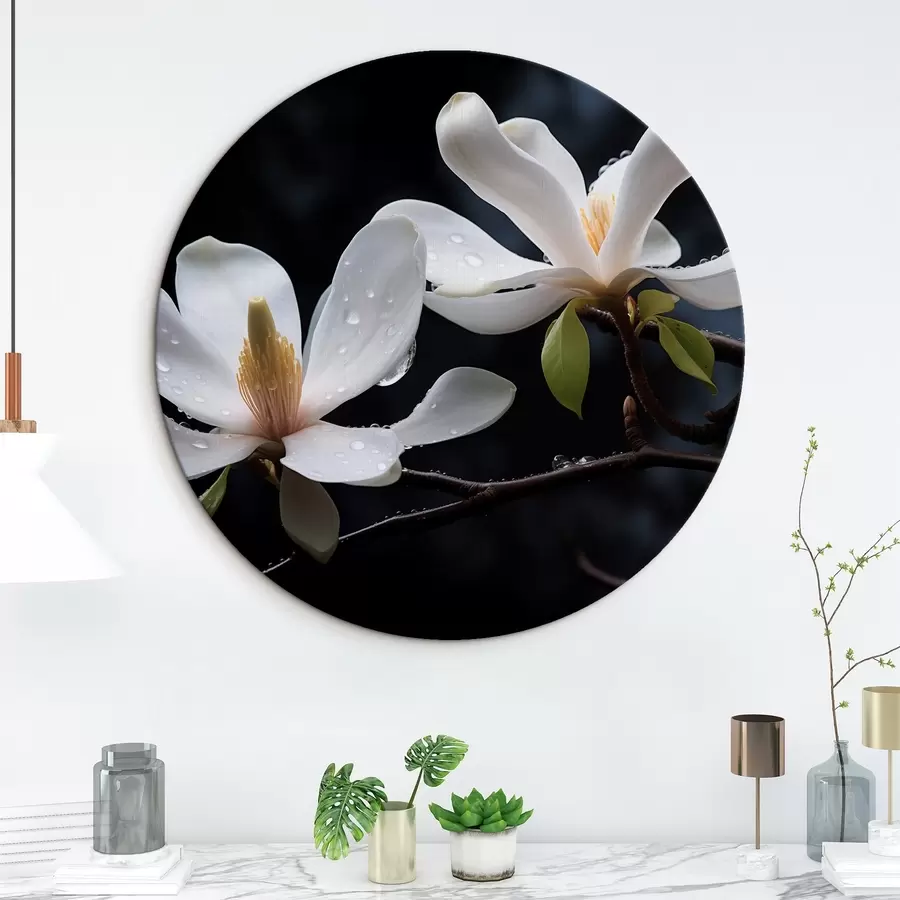 Wandbilder Blumen auf Zweigen r43951