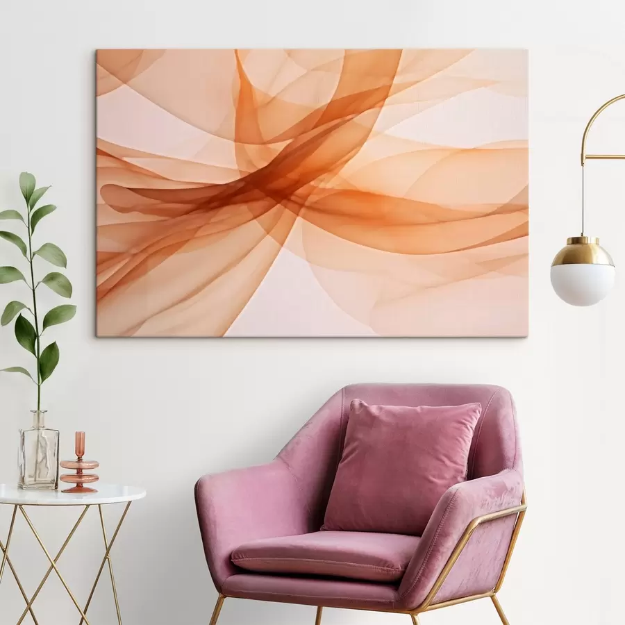 Wandbilder Transparente Wellen s43986