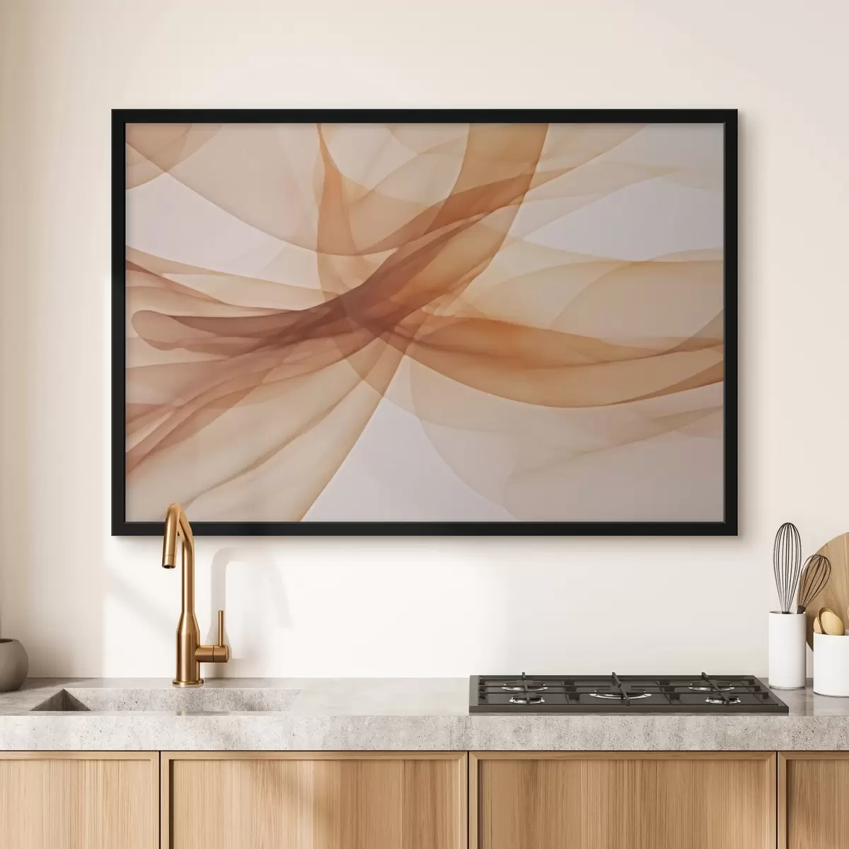 Poster Transparente Wellen f43986