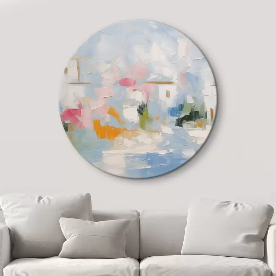 Wandbilder Abstrakte Häuser r44048