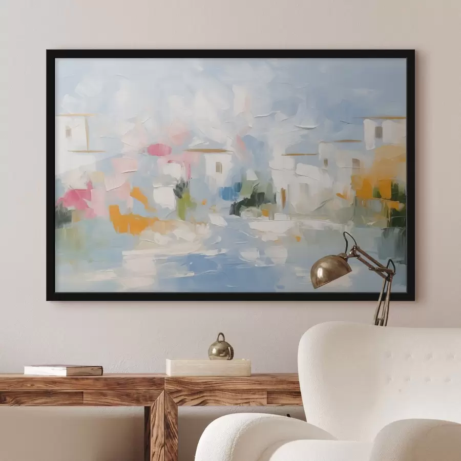 Fototapete Abstrakte Häuser f44048