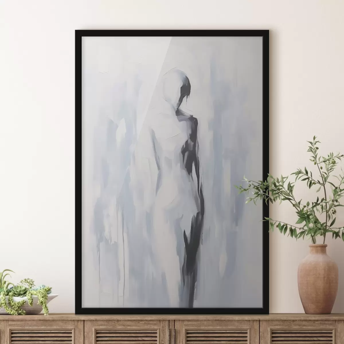 Poster Abstrakte Silhouette f44049