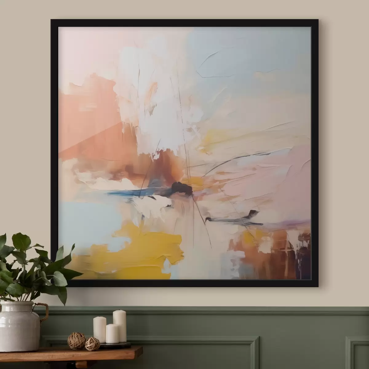 Poster Abstraktion f44051